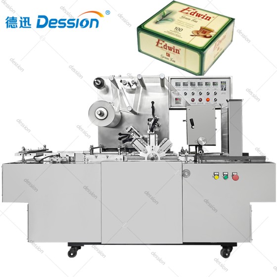 Automatic Transparent Film Tea Boxes 3D Overwrapping Machine